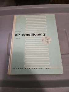 PRINCIPLES OF AIR CONDITIONING - 1960 V Paul Lang HC Vintage - Picture 1 of 2