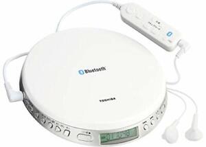 T Toshiba Bluetooth Portable CD Player (White) TY-P3(W)【Japan Domestic Genuine