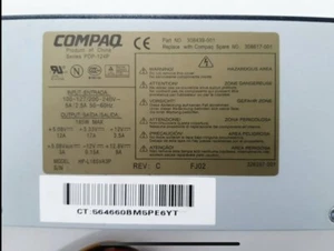 COMPAQ Part NO.: 308439-001 / 308617-001 Netzteil; GEBRAUCHT !!! - Picture 1 of 2