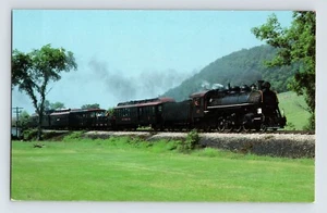 Postcard east Broad Top Railroad Train Baldwin 2-8-2 Mikado 1980s Unposted - Picture 1 of 2