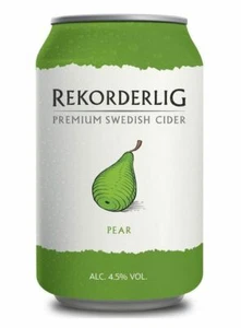 24x REKORDERLIG PEAR 0,33l - Birne - Cider - Dose - - Bild 1 von 1
