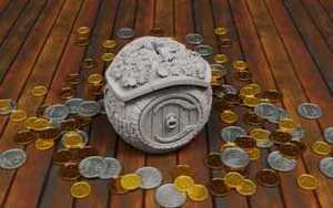 Hobbit House - Money Box, Coin Bank, Money Jar - Decoration - Picture 1 of 1