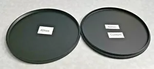 82mm metal stacck cap filter caps set 82 mm Very High Quality Custom Made Black - Bild 1 von 3