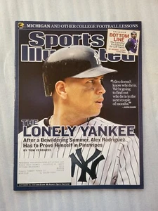 The Lonely Yankee – Alex Rodriguez - Sports Illustrated 09/25/06 - Picture 1 of 3