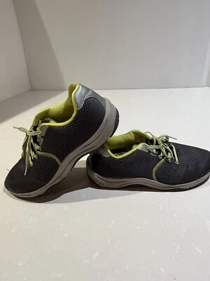 Zapatillas deportivas Vionic para mujer talla 9 Action 335 gris esmeralda con cordones Foto 1 de 4