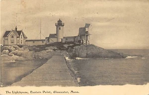 # K1000 Gloucester, Ma. POSTAL, FARO EAST POINT - Imagen 1 de 2