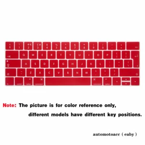 For Macbook Pro 13'' A1706/A1989/A2159 15'' A1707/A1990 EU Color Keyboard Cover - Picture 1 of 115
