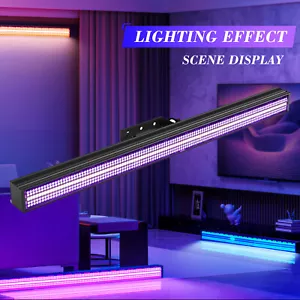 150W 720 LEDs Wash Light Bar RGB Strobe Effect Stage Lighting Club Party DJ BARs - Picture 1 of 9
