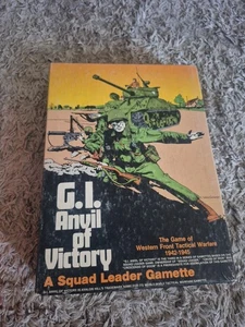 G.I. Anvil Of Victory Avalon Hill No Rules Or Maps Just Trays Full Of Pieces.  - Picture 1 of 10