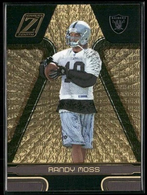 2005 Donruss Zenith #73 Randy Moss Artist's Proofs Gold #/50 - Image 1 of 2