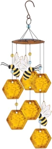 Sunset Vista Designs 93651 Country Garden Collection Wind Chime, Bee Honeycom... - Picture 1 of 3