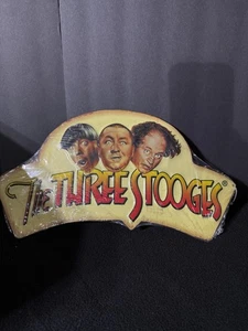 Three Stooges - 1999 Tin Metal Sign " 6”x11" - Picture 1 of 4