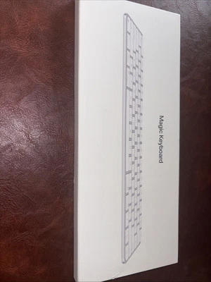 Apple Magic Bluetooth English Keyboard (  Type C )- White (MXCL3B/A) Model A3203 - Image 1 of 3