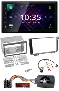 JVC DAB 2DIN Lenkrad Bluetooth USB Autoradio für Land Rover Freelander 2004-2006 - Bild 1 von 12
