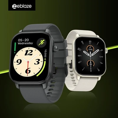 Zeblaze GTS 3 GPS Smartwatch 2.01" Display Screen Stress Tracking Sport Watch - Image 1 of 4