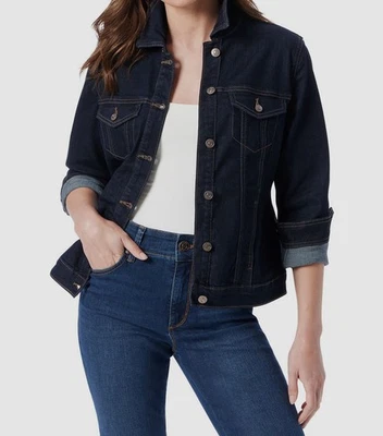 Blazer Abrigo Chaqueta Gloria Vanderbilt Para Mujer Azul Denim Amanda Clásico Talla XS Foto 1 de 4