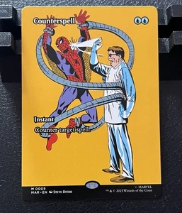 Counterspell #0009 Borderless Mythic Regular Marvel's Spider-Man Magic MTG - Bild 1 von 2