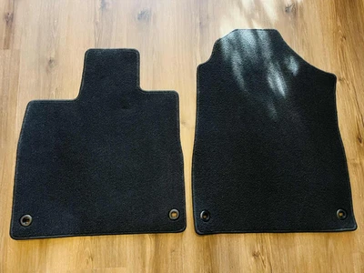 Alfombrillas delanteras negras Acura MDX 2014-2020 Foto 1 de 4