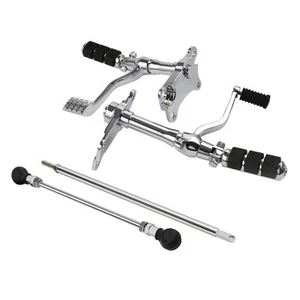 Forward Controls Pegs Levers Linkage Fit For Harley Sportster 883 1200 1991-2003 - Picture 1 of 16