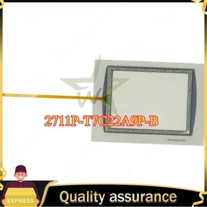 New for AB 2711P-T7C22A9P-B 5pin Panel Glass with Protective Film Touch Screen## - Picture 1 of 5
