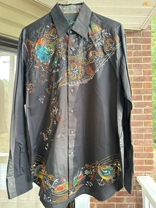 Camicia Robert Graham Edizione Limitata Ricamata Taglia L Multicolore - Foto 1 di 6