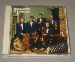 Canadian Brass - Basin Street (CD, 1987, CBS/Sony) Japan 32DC 1014 No OBI - Picture 1 of 4