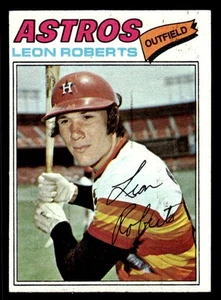 1977 Topps Leon Roberts 456 Houston Astros - Picture 1 of 2