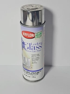 Krylon Division 6 Oz Looking Glass Mirror Like Spray Paint 9033 2009 New - Image 1 of 4