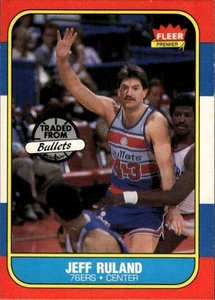 Fleer #96 1986-87 Jeff Ruland - Imagen 1 de 2