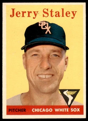 1958 Topps Set Break Jerry Staley #412 NM-MT or BETTER - Image 1 of 2