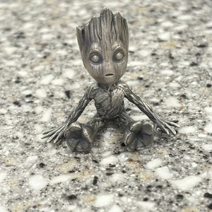 Baby Groot! Handgegossen 1 Oz .999 Silber! Custom Pour von Mike C erstaunliche Details - Bild 1 von 12