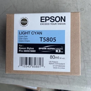 Epson T5805 cian claro para Stylus Pro 3800/3880 caduca - Imagen 1 de 1