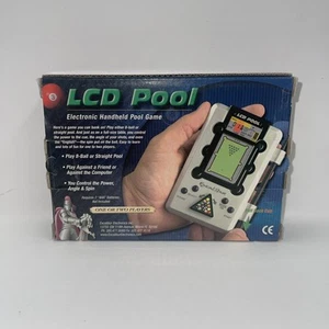 Excalibur Billiards Pool Electronic Hand Held Video Game LCD Travel - Picture 1 of 3