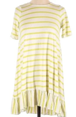 Nueva camiseta túnica con volantes a rayas de Agnes & Dora para mujer Foto 1 de 4