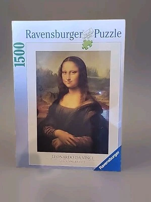 Mona Lisa - Ravensburger Puzzle 1500 Pieces - New Sealed Old Stock 1993 Germany - Image 1 of 4