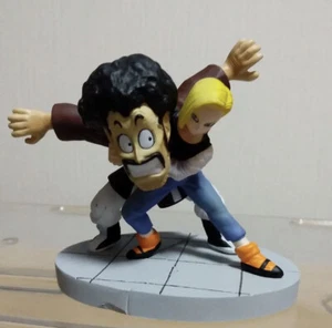 Mr. Satan And Android 18, Dragon Ball, Megahouse Dracap Capsule Figure - Picture 1 of 1