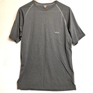 Rab Me Co 140 Tee Technical Climbing Tee Herren Größe L Grau Mountain Gear - Bild 1 von 11
