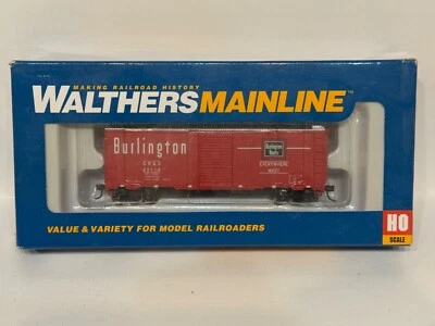 WALTHERS 910-1775 HO 40' AAR 1948 BOXCAR CHICAGO BURLINGTON & QUINCY 63114 - NEW - Image 1 of 3