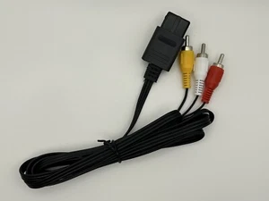 Nintendo SNES - Nintendo N64 - AV Cable - Black - Fast Shipping - US SELLER! - Picture 1 of 2