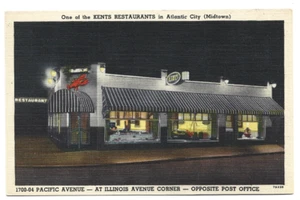 VISTA NOTTURNA, RISTORANTE DI PESCE DEL KENT,MIDTOWN~ATLANTIC CITY, NUOVO DI ZECCA - Foto 1 di 1