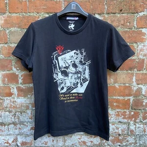 Mobile Anzug Gundam Uniqlo T-Shirt Mittelschwarz Grafikdruck Japan Manga Selten! - Bild 1 von 8