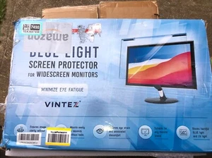 Vintez Protecteur d'écran Universel Lumière Bleue Moniteur grand écran 24" x 15" - Photo 1/10