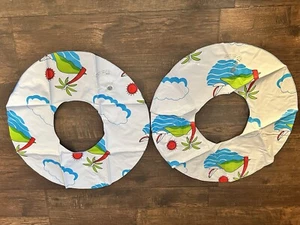 2 Vintage Swim Ring Pool Floats Toddler Kid Small 18” New 1990’s - Picture 1 of 6