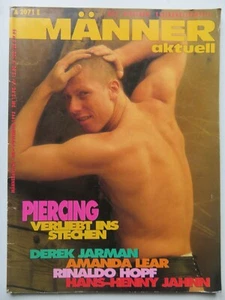 Männer aktuell 9/1993,  Amanda Lear, Derek Jarman, Rinaldo Hopf, Audrey Hepburn - Bild 1 von 2