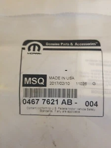 Mopar 04677621AB A/C Emission Label - Picture 1 of 2