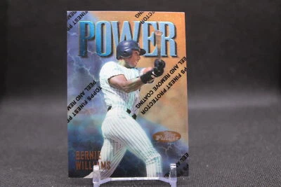 Bernie Williams #45 1997 Finest  New York Yankees BRZ  w/Coating - Image 1 of 2