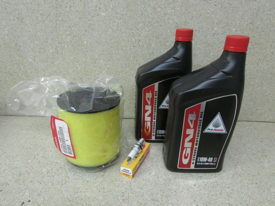 KIT CAMBIO ACEITE AFINACIÓN HONDA TRX250EX TRX250X 250EX 250X FILTRO AIRE BUJÍA  Foto 1 de 1