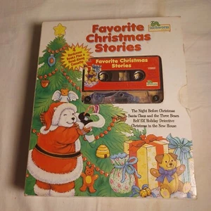 Lieblings Weihnachtsgeschichten Zollwurmpresse 1997 Vintage 4 Bücher + Kassettenband - Bild 1 von 5