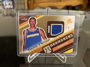 PATRICK O'BRYANT 2006-07 Fleer Throwbacks Game Worn JERSEY RELIC RC Warriors - Picture 1 of 4