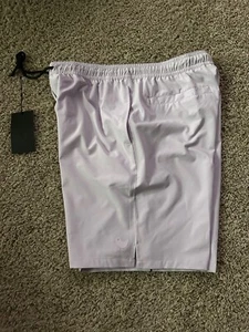 Bad Birdie Men's Active Golf Shorts Elastic Waist Drawstring Pockets Medium - Picture 1 of 13